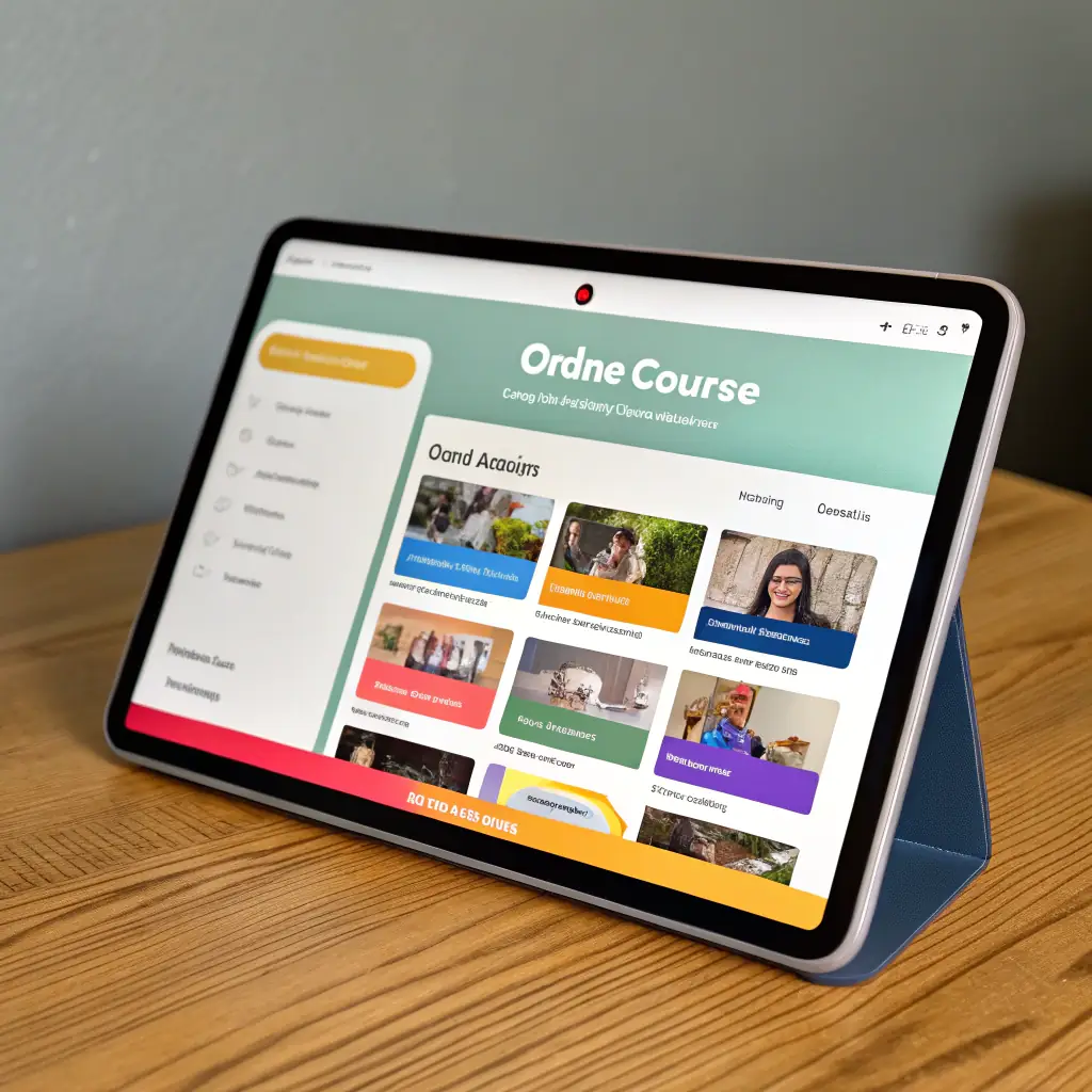 Online Course Website Template